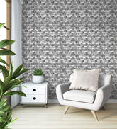 Grey Cobblestone Peel and Stick Tiles